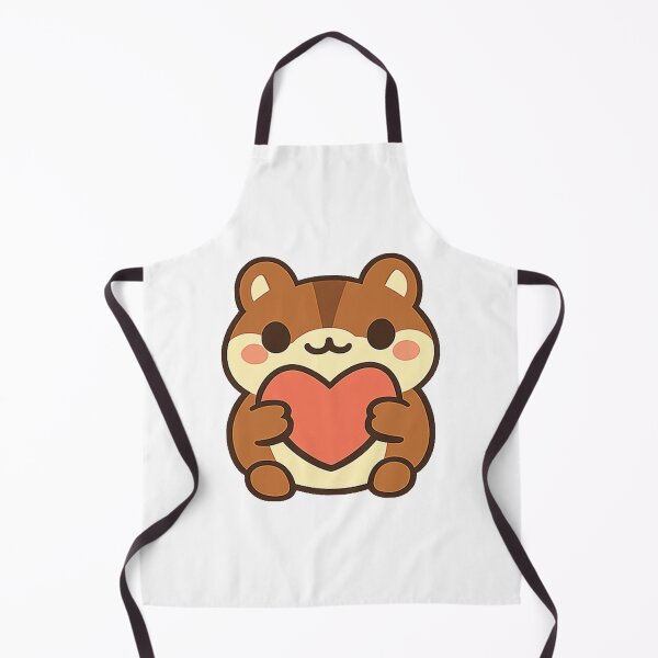Item preview, Gentle Heart and Quiet Strength, Squirrel Holding a Heart Symbolic Illustration designed and sold by Ach&Koor.