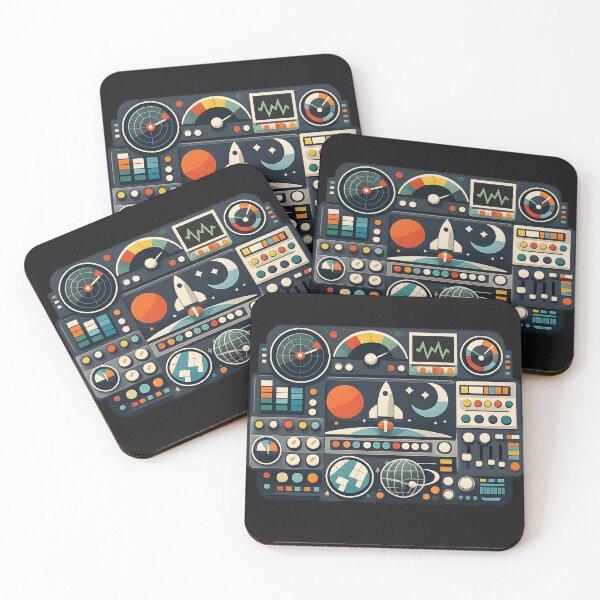 Item preview, Retro Space Module Control Panel designed and sold by KawaiiOrbit.