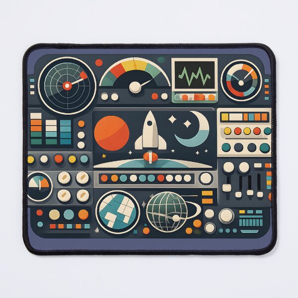 Item preview, Retro Space Module Control Panel designed and sold by KawaiiOrbit.