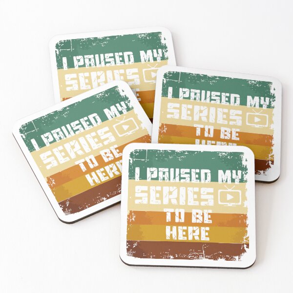 Item preview, I Paused My Series Retro Style Quote Design designed and sold by AFernandesDSG.