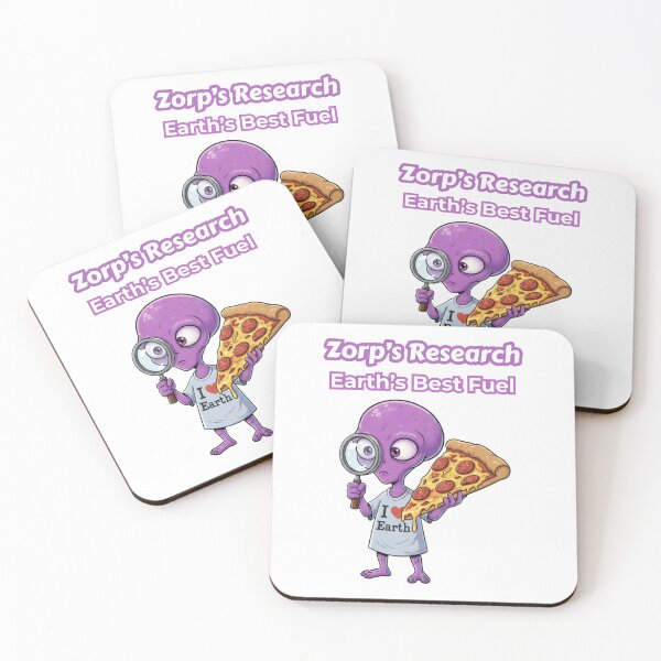 Item preview, Zorp’s Research: Earth's Best Pizza Fuel designed and sold by Rose Collection Shop.