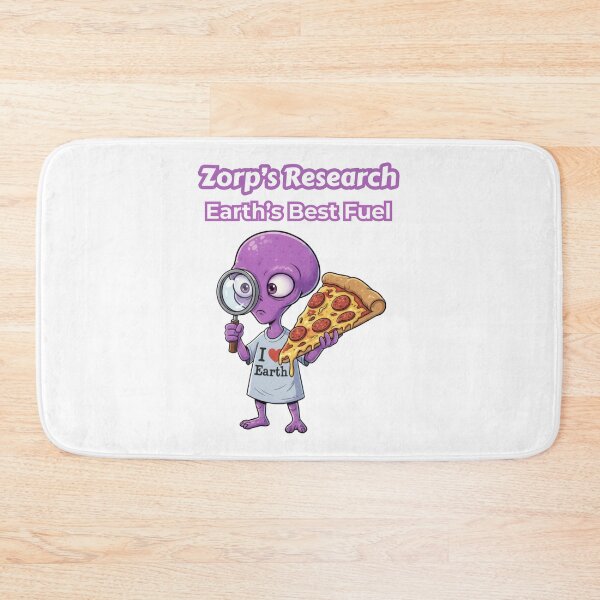 Item preview, Zorp’s Research: Earth's Best Pizza Fuel designed and sold by Rose Collection Shop.