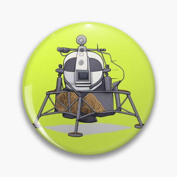Item preview, Moon Landing Diagram – Apollo Era Space Exploration designed and sold by KawaiiOrbit.