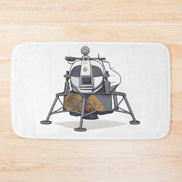 Item preview, Moon Landing Diagram – Apollo Era Space Exploration designed and sold by KawaiiOrbit.