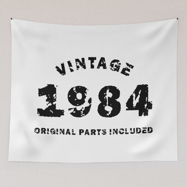 Item preview, Vintage 1984 Original Parts Included, Unique designed and sold by villacreativa.