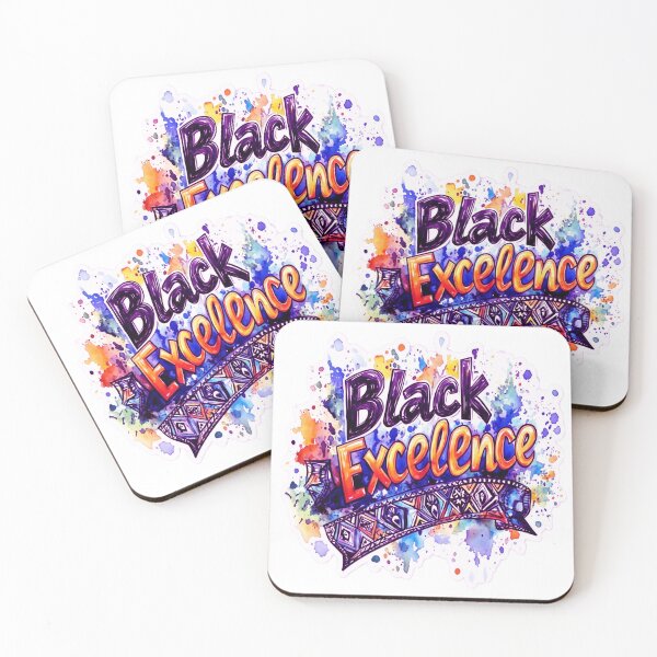 Item preview, Bold Motivational Watercolor Design Celebrating Black Achievement designed and sold by ARTCREATESHOP.