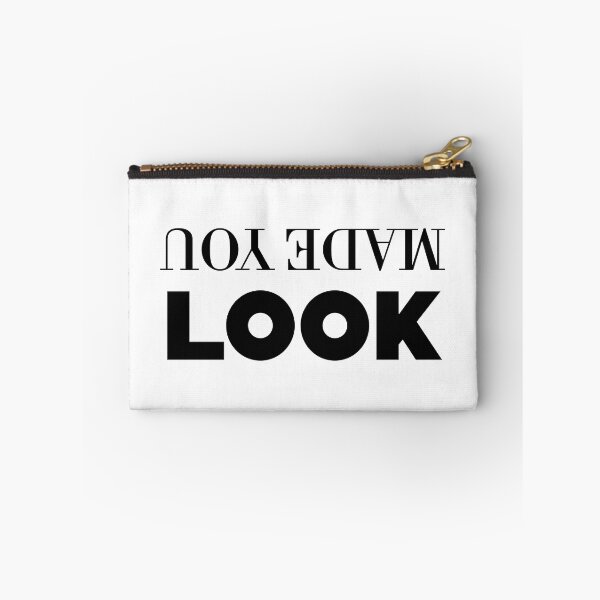 Item preview, Made You Look Minimal Text Art designed and sold by Artfully Entertained.