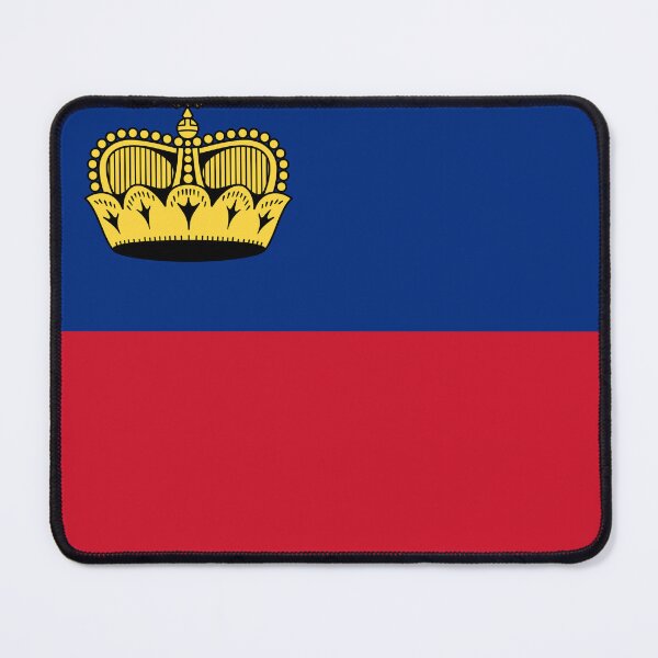 Item preview, Liechtenstein National Flag Clean Design designed and sold by NTGUILTY.