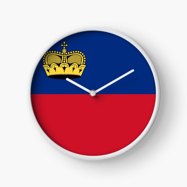 Item preview, Liechtenstein National Flag Clean Design designed and sold by NTGUILTY.