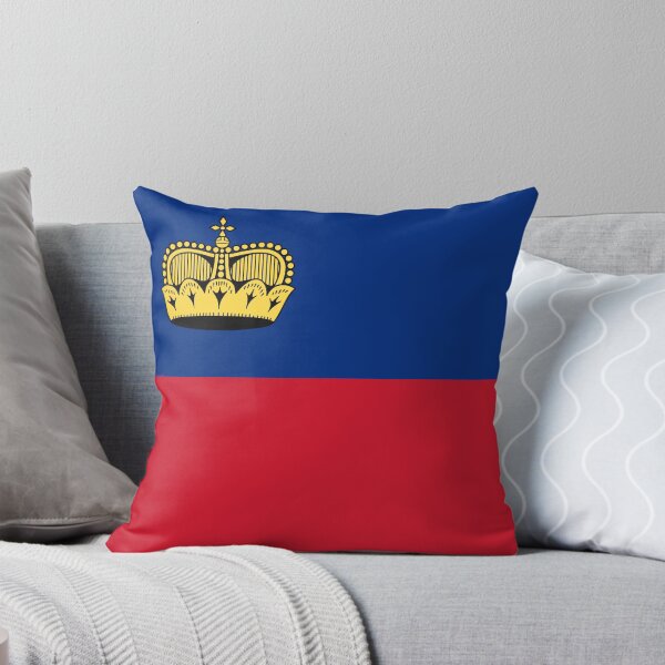 Item preview, Liechtenstein National Flag Clean Design designed and sold by NTGUILTY.