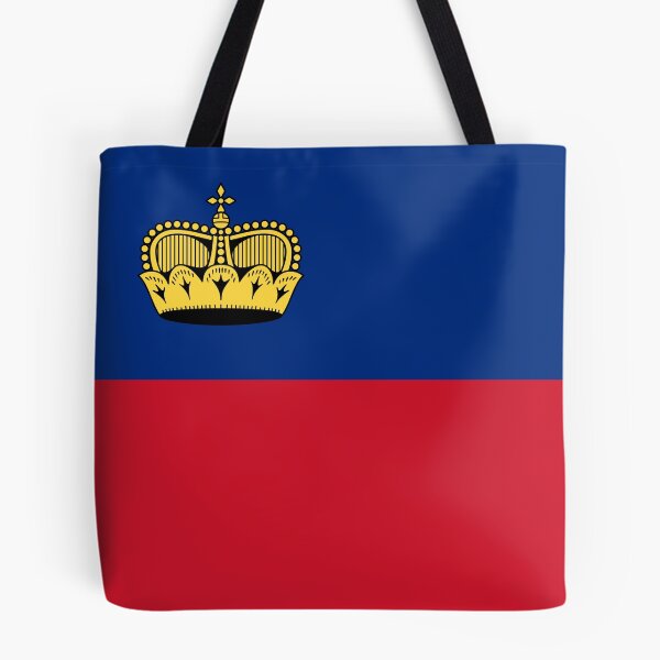 Item preview, Liechtenstein National Flag Clean Design designed and sold by NTGUILTY.