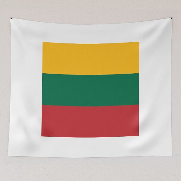 Item preview, Lithuania National Flag Clean Design designed and sold by NTGUILTY.