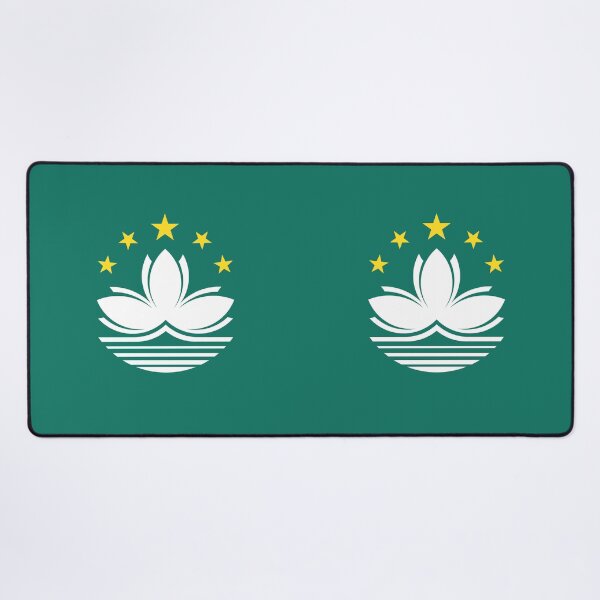 Item preview, Macau Flag Clean Modern Design designed and sold by NTGUILTY.