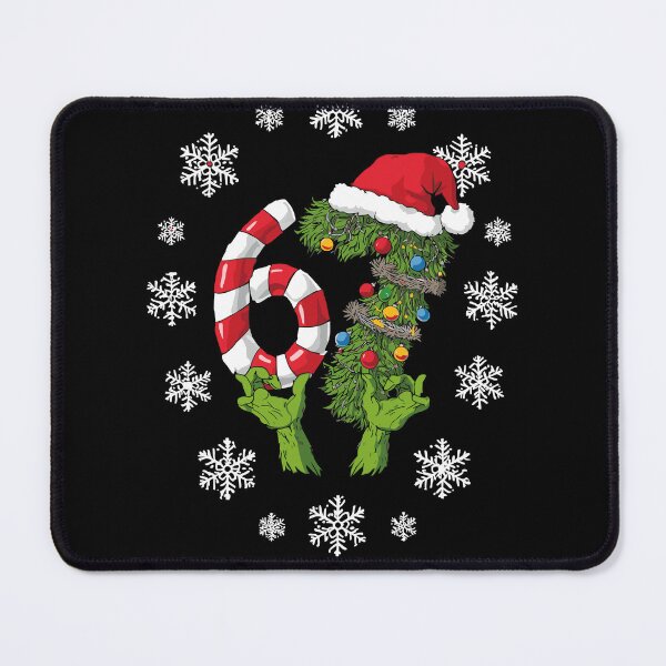 Item preview, Artistic Sketch 67 Christmas Meme Shirt - Retro Grinch Style 67 Apparel designed and sold by NovaDoodle Art Studio.