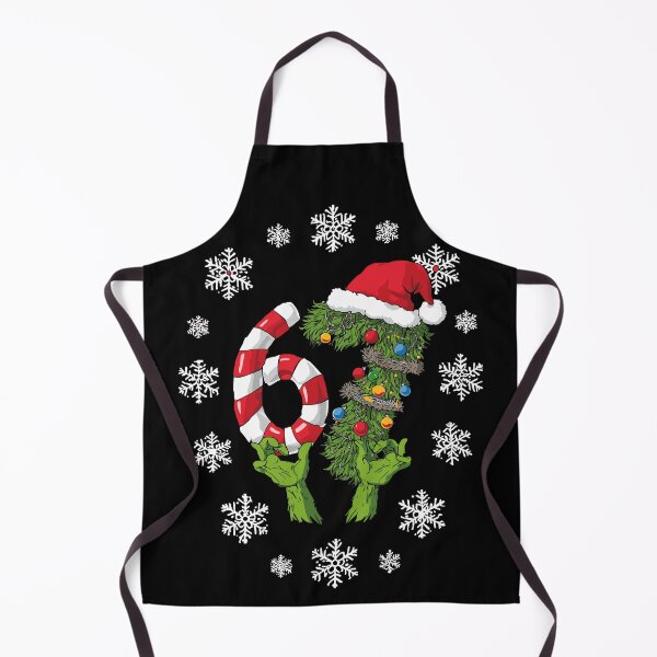 Item preview, Artistic Sketch 67 Christmas Meme Shirt - Retro Grinch Style 67 Apparel designed and sold by NovaDoodle Art Studio.