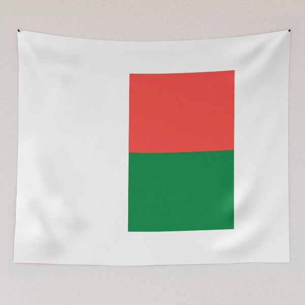 Item preview, Madagascar National Flag Clean Design designed and sold by NTGUILTY.