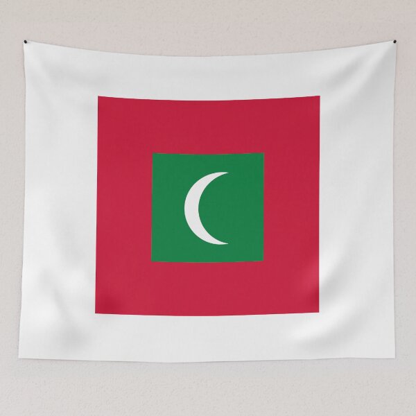 Item preview, Maldives National Flag Clean Design designed and sold by NTGUILTY.