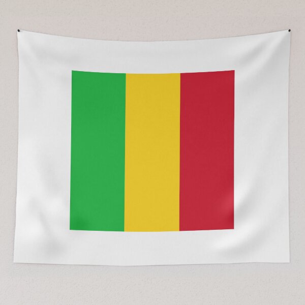 Item preview, Mali National Flag Clean Design designed and sold by NTGUILTY.