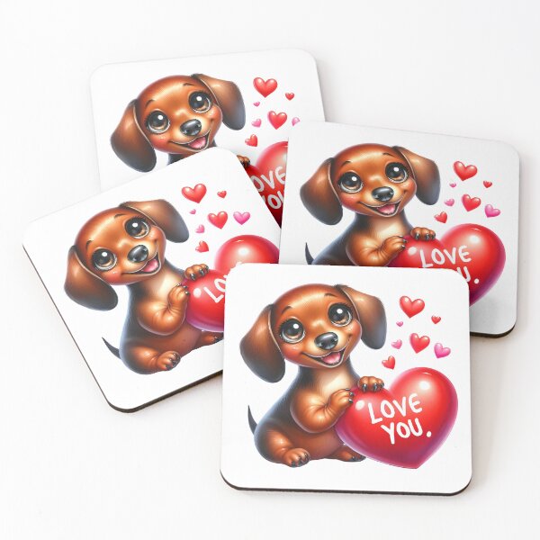 Item preview, Valentine Chihuahua Dog Love You - Cute Puppy Heart Art designed and sold by FuzionRaptor.