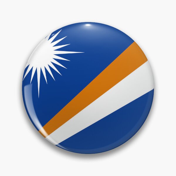 Item preview, Marshall Islands Flag Vibrant Design designed and sold by NTGUILTY.