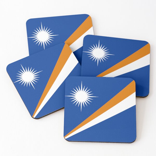 Item preview, Marshall Islands Flag Vibrant Design designed and sold by NTGUILTY.