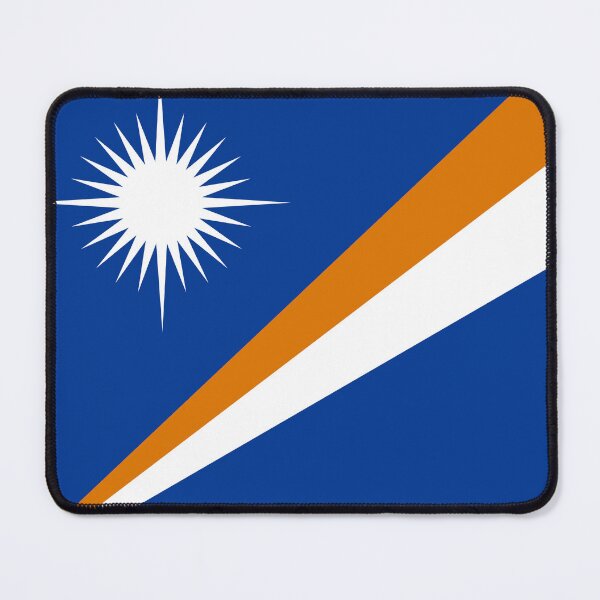 Item preview, Marshall Islands Flag Vibrant Design designed and sold by NTGUILTY.