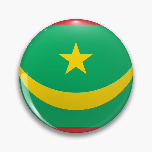 Item preview, Mauritania National Flag Clean Design designed and sold by NTGUILTY.