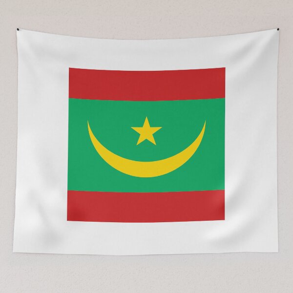 Item preview, Mauritania National Flag Clean Design designed and sold by NTGUILTY.