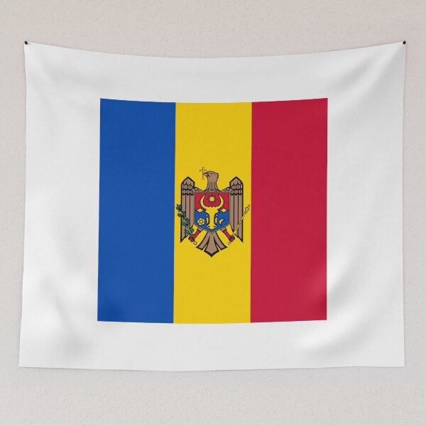 Item preview, Moldova National Flag Clean Design designed and sold by NTGUILTY.