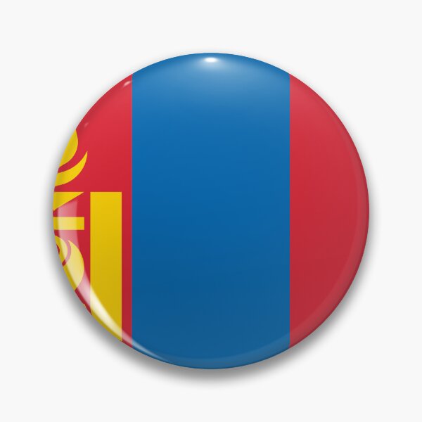 Item preview, Mongolia National Flag Bold Design designed and sold by NTGUILTY.