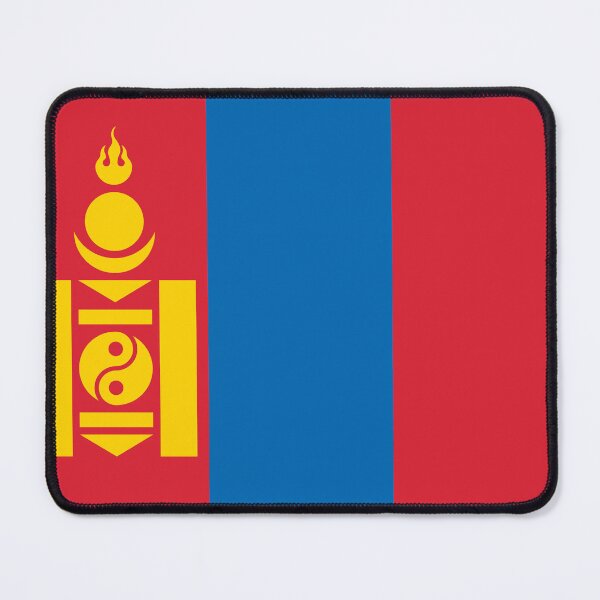 Item preview, Mongolia National Flag Bold Design designed and sold by NTGUILTY.