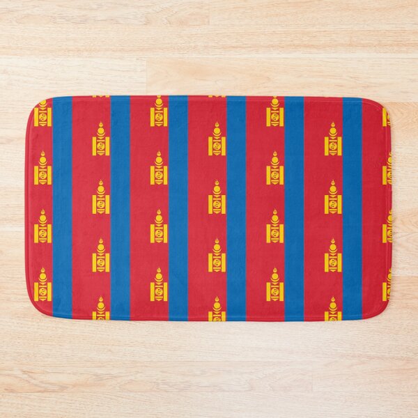 Item preview, Mongolia National Flag Bold Design designed and sold by NTGUILTY.