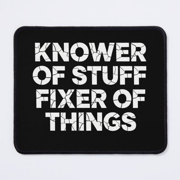 Item preview, Vintage Knower of Stuff Fixer of Things - Funny Handyman Graphic designed and sold by axiksa10.