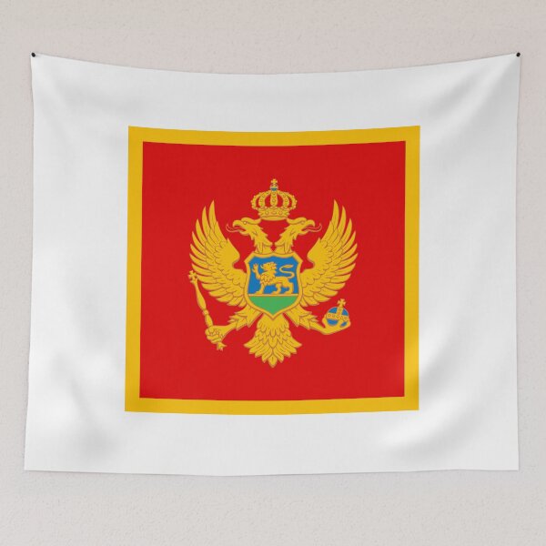 Item preview, Montenegro National Flag Bold Design designed and sold by NTGUILTY.