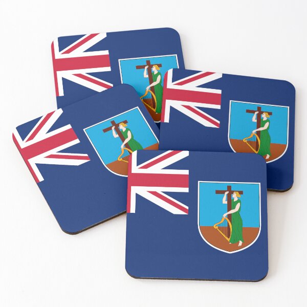 Item preview, Montserrat Flag Clean Design designed and sold by NTGUILTY.