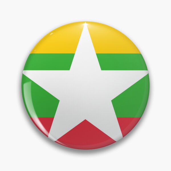 Item preview, Myanmar National Flag Clean Design designed and sold by NTGUILTY.