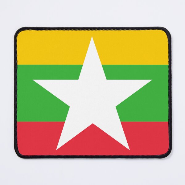 Item preview, Myanmar National Flag Clean Design designed and sold by NTGUILTY.