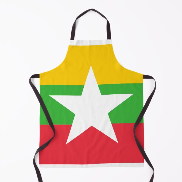 Item preview, Myanmar National Flag Clean Design designed and sold by NTGUILTY.