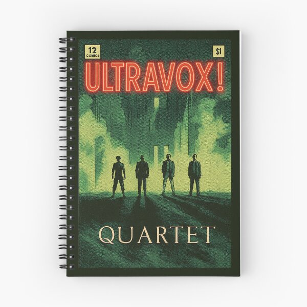 Item preview, Ultravox - 'Quartet' Comic Book Cover designed and sold by Only Japan, Bowie, New Order, Ultravox.