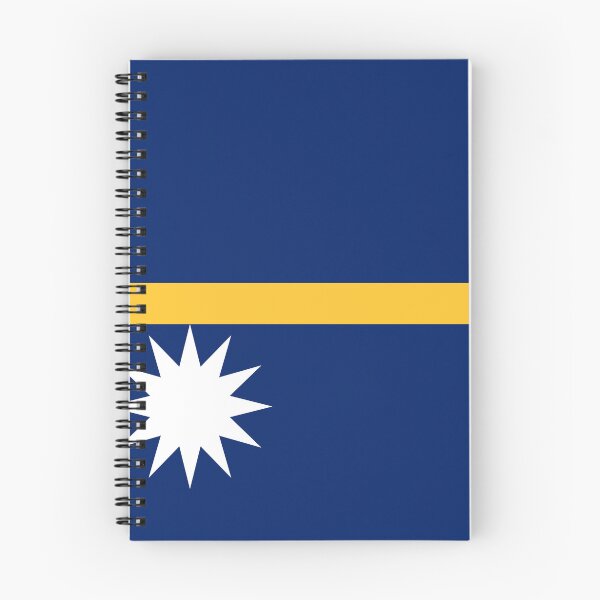 Item preview, Nauru Flag Clean Modern Design designed and sold by NTGUILTY.