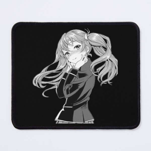 Item preview, Roshidere | Masha Black and White Sticker designed and sold by milkcarbon.