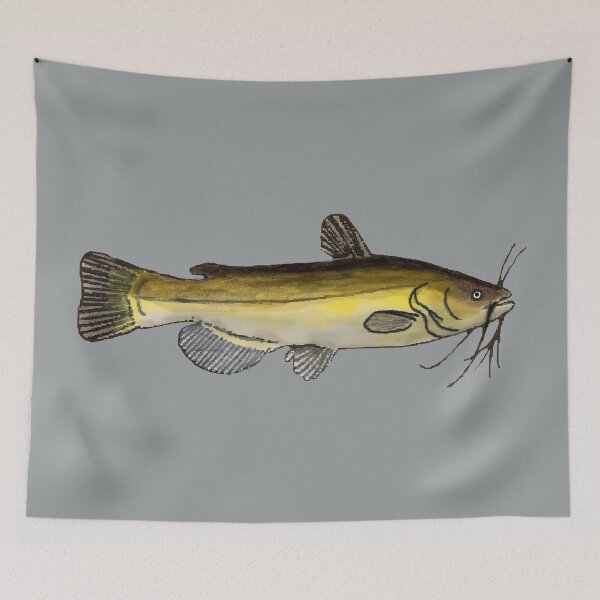 Item preview, Yellow Bullhead designed and sold by fishfolkart.