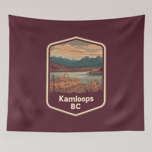Item preview, Kamloops British Columbia Thompson Valley Nicola BC Interior designed and sold by meganohm.