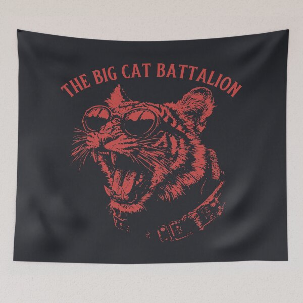 Item preview, The Big Cat Battalion designed and sold by Lidra Zehcnas.