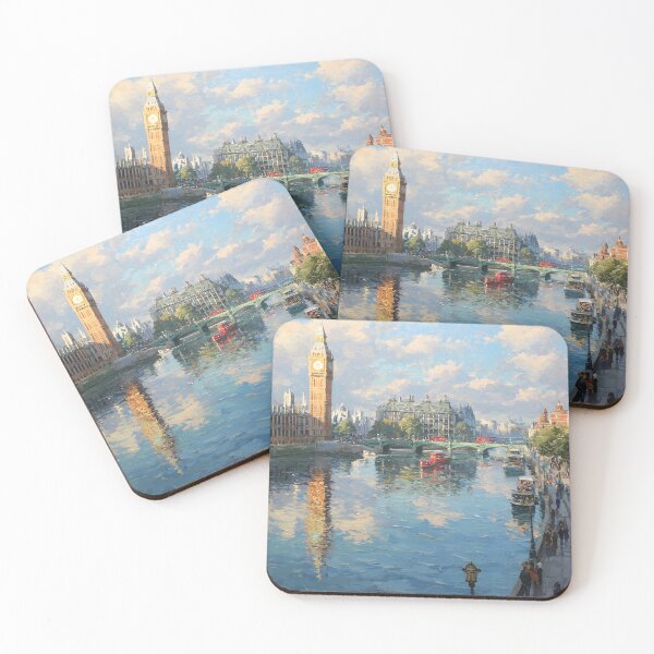 Item preview, Big Ben and the Houses of Parliament over the River Thames designed and sold by daila70.