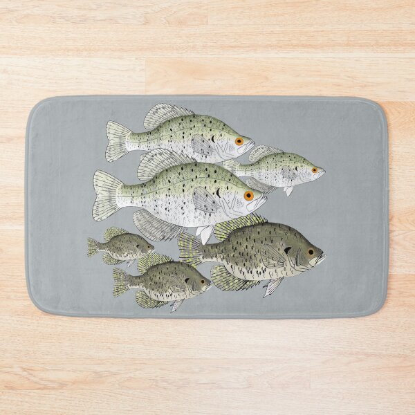 Item preview, Crappie School designed and sold by fishfolkart.