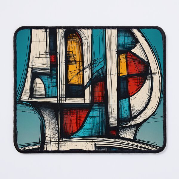 Item preview, Shaping Future Cities Through Abstract Architecture and Primary Color Design designed and sold by OlfactoART Studio.