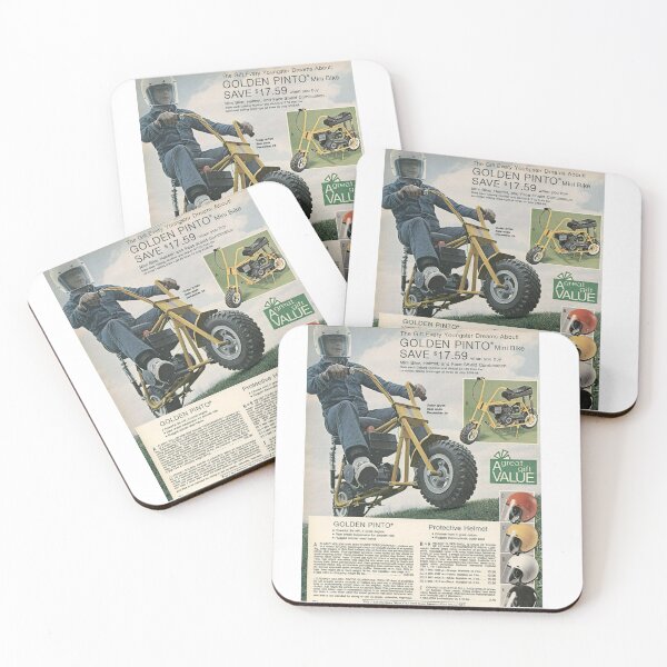 Item preview, Vintage JC Penney Golden Pinto Ad designed and sold by minibikemaniac.