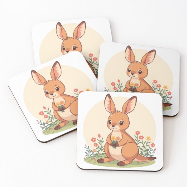 Item preview, Adorable Chubby Orange Kangaroo designed and sold by aqua1001.