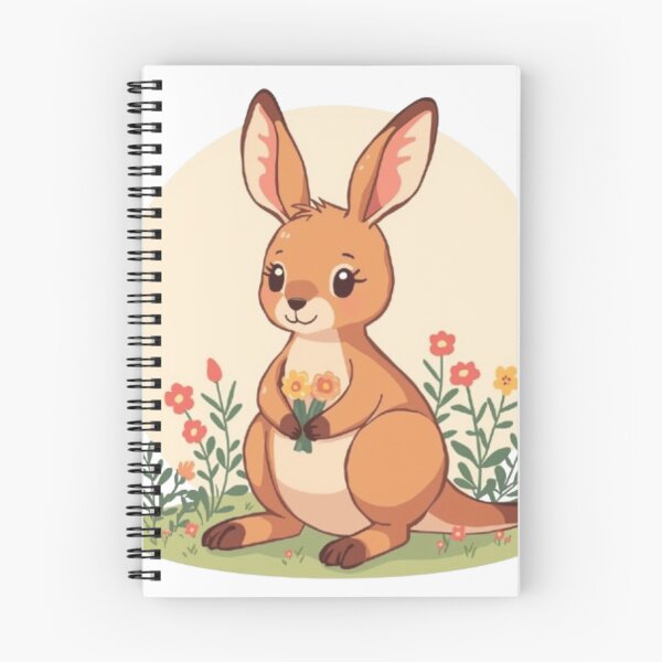 Item preview, Adorable Chubby Orange Kangaroo designed and sold by aqua1001.